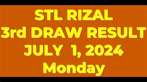 stl rizal result today 2023